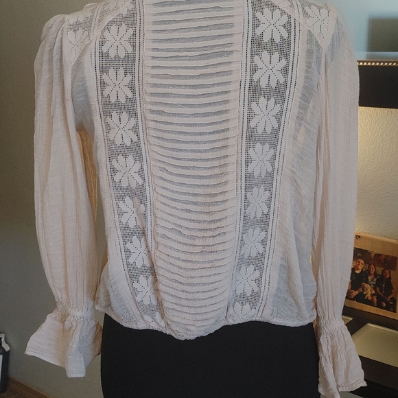 Free People button up blouse~ NWT - Picture 4 of 6